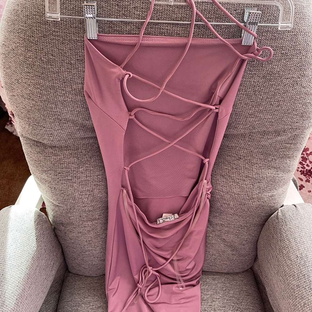 Pink dress